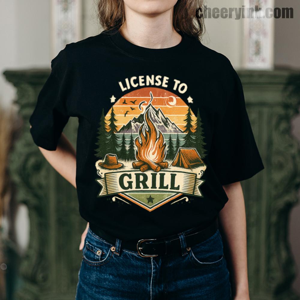 License to Grill T-Shirt