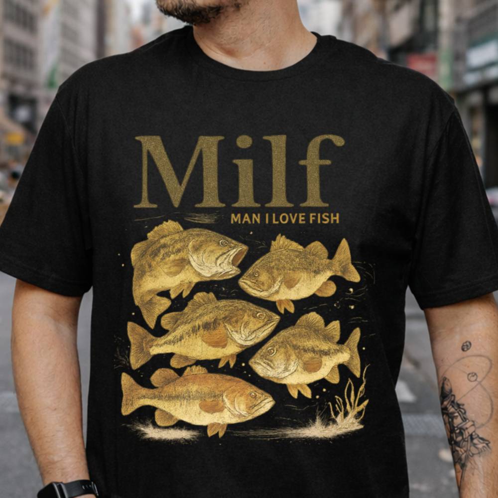 MILF Man I Love Fish T-Shirt