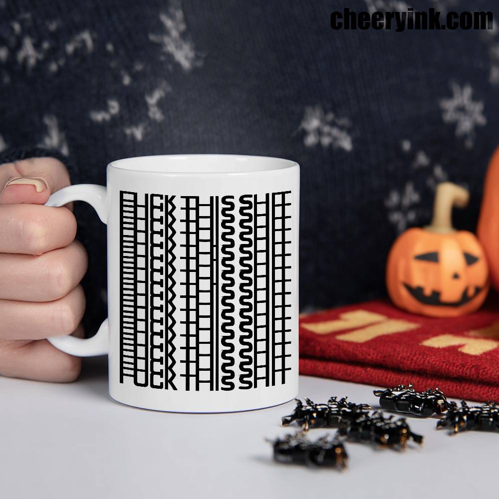 Mug Fuck This Shit Black 1 Mug