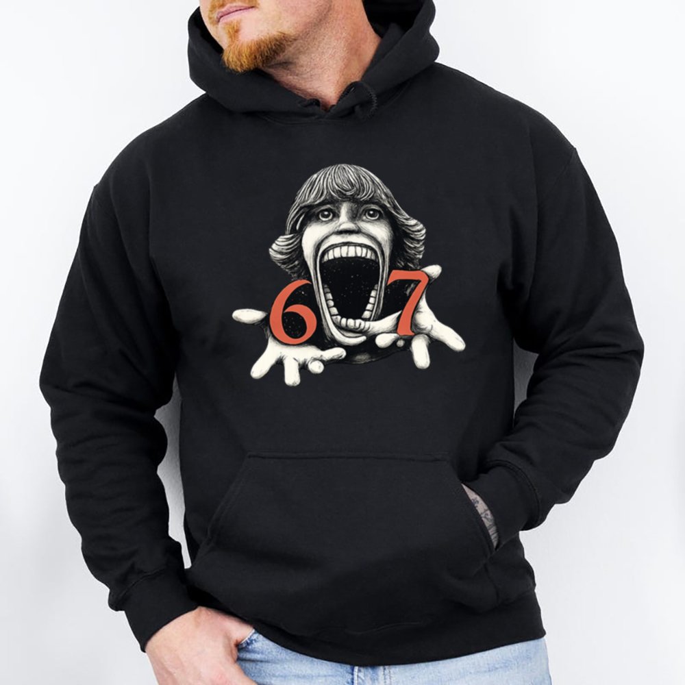 Six Seven Horror Head 67 28 Hoodie T Shirt