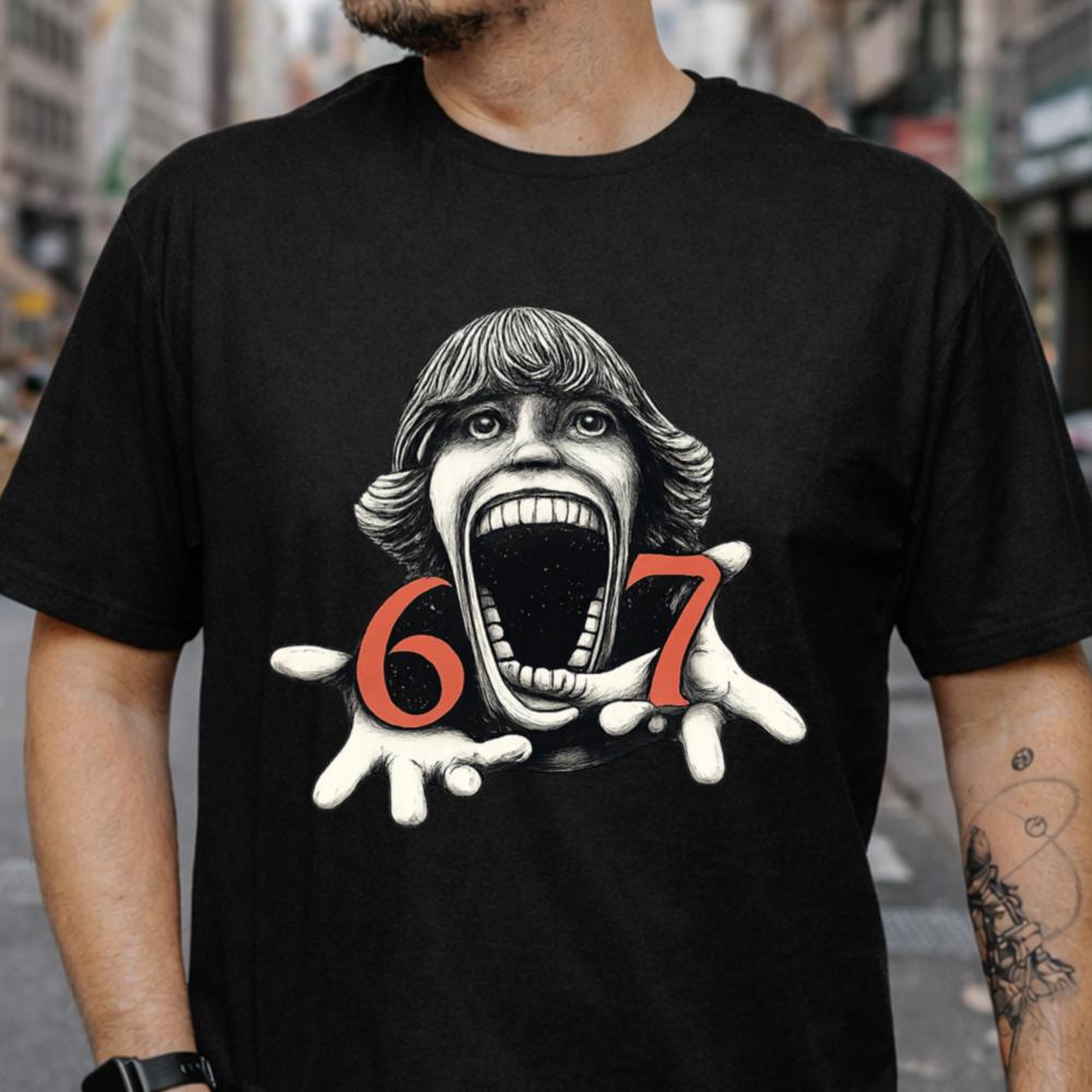 Six Seven Horror Head T-Shirt