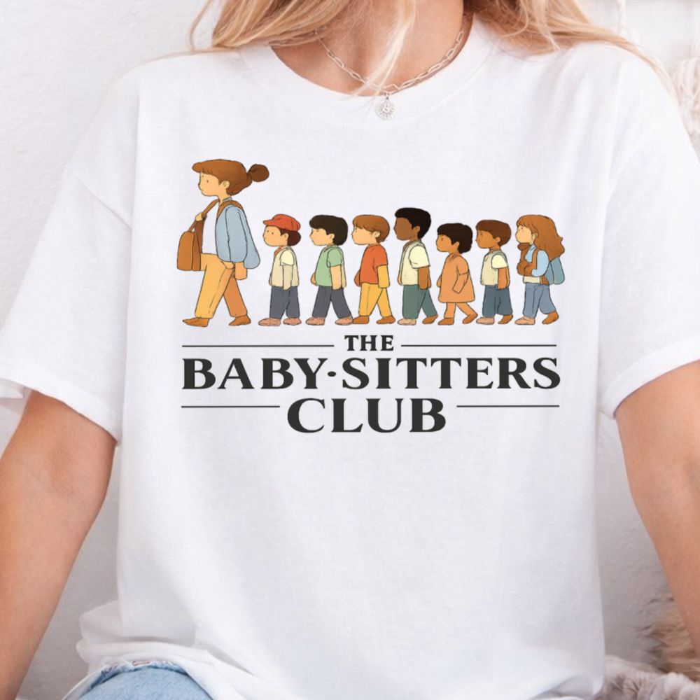 The Baby-Sitters Club Stranger Things Parody T-Shirt