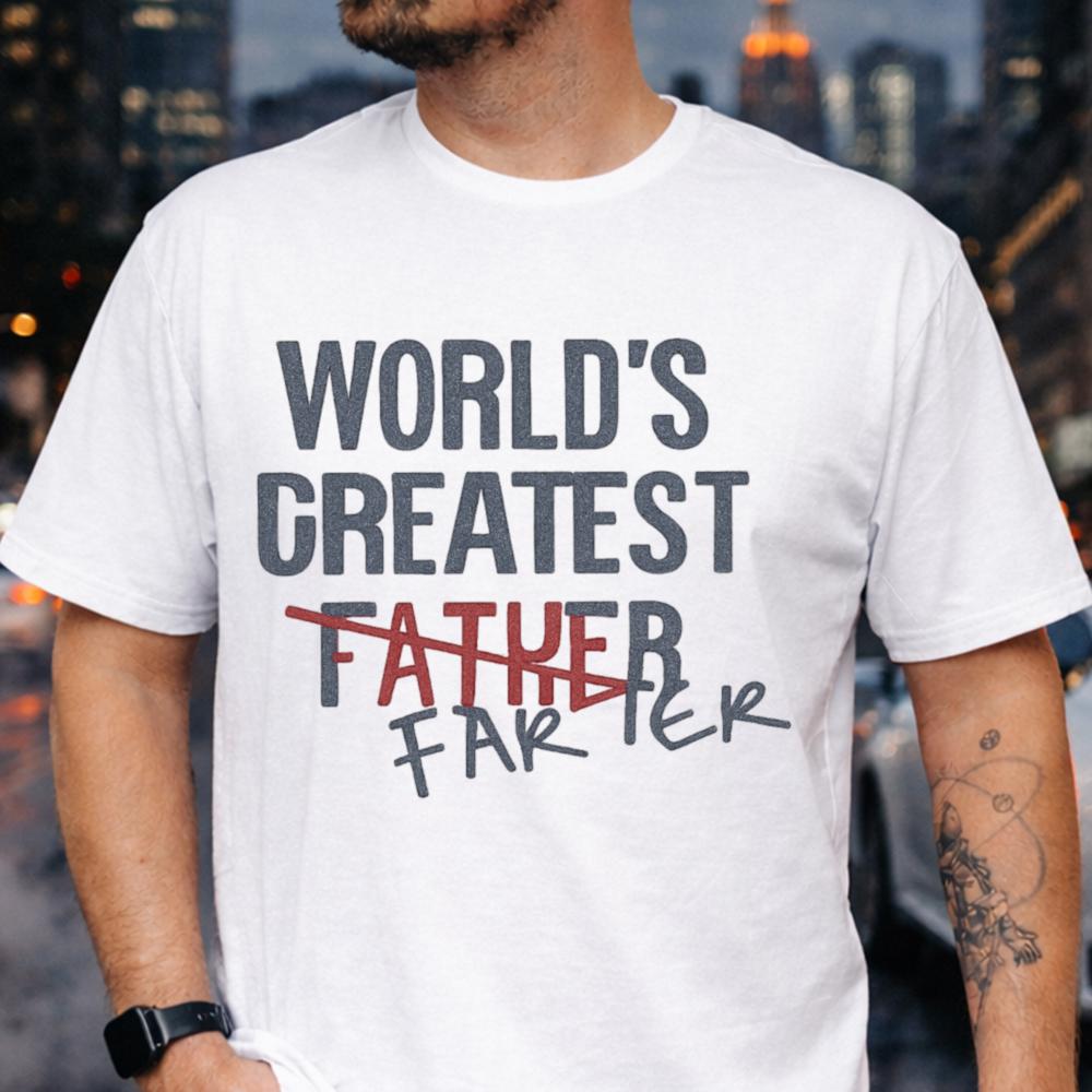 World's Greatest Farter T-Shirt for Men