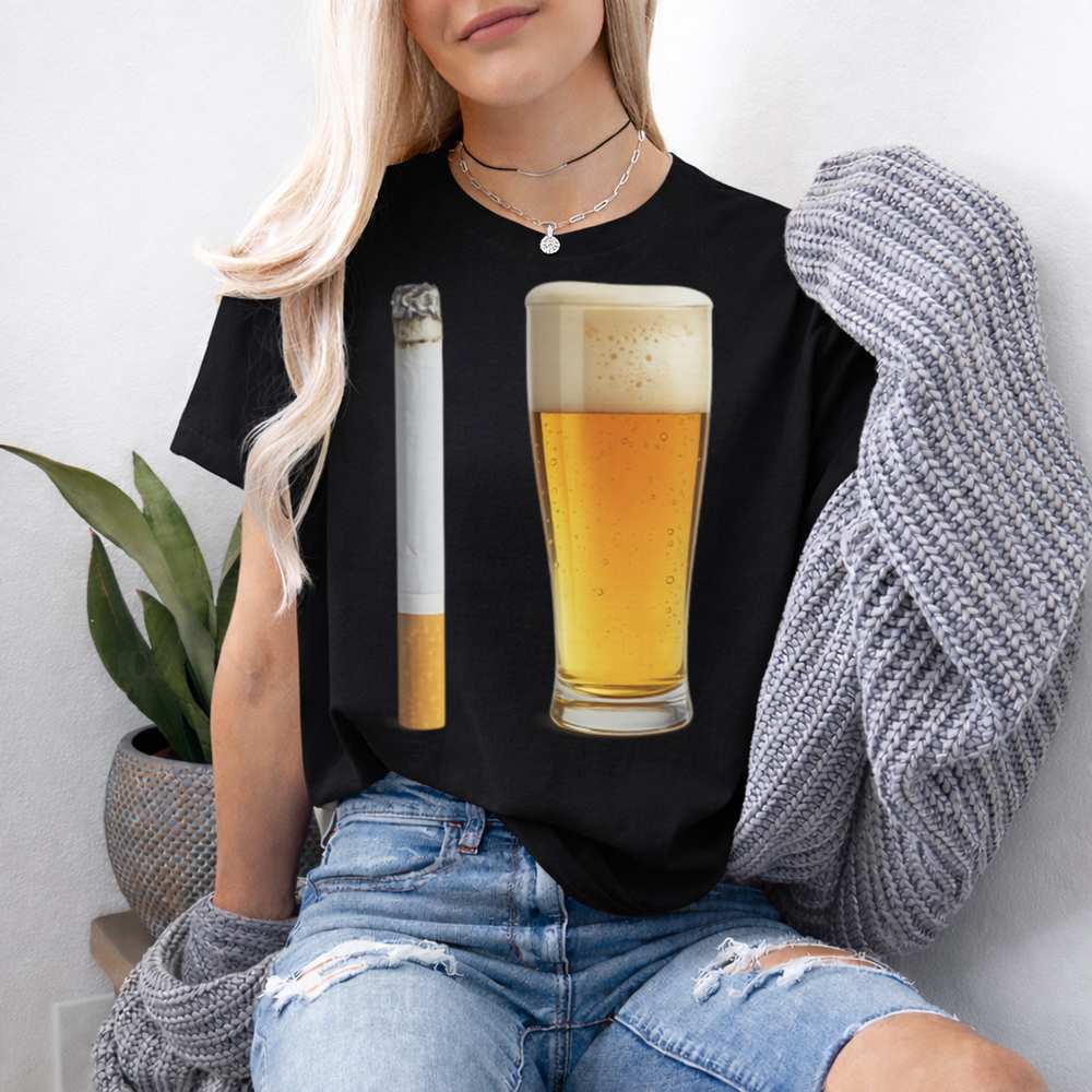 Beer And Cigarette Shirt 5