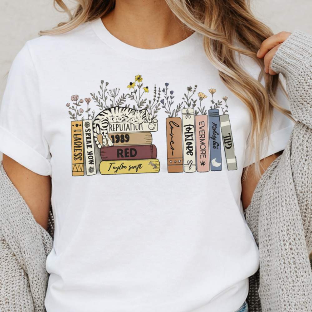 Taylor Swift Eras Book T-Shirt