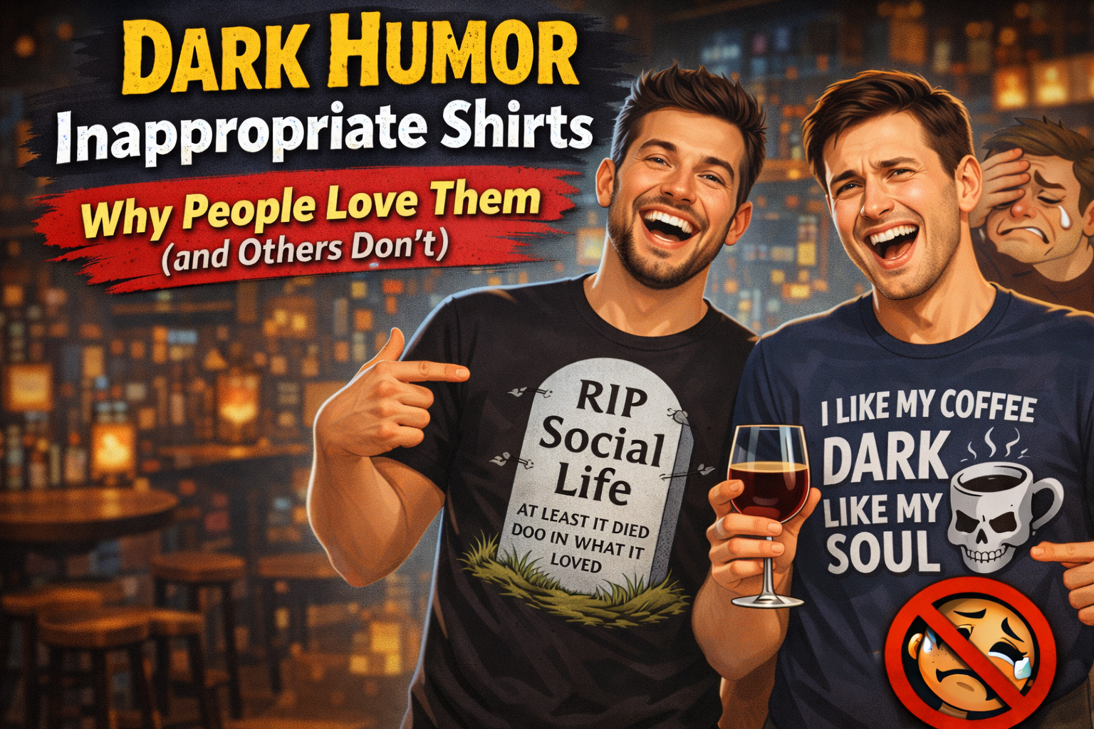 Dark Humor Inappropriate Shirts: Why People Love Them (and Others Don’t)