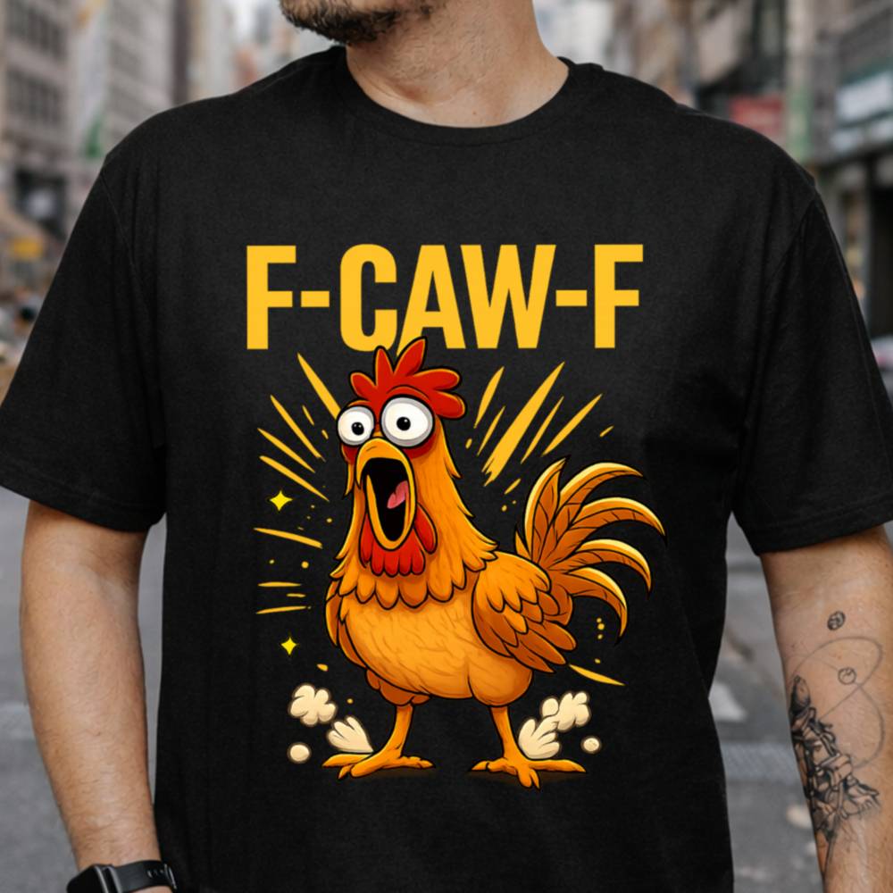 F-Caw-F Funny Chicken T-Shirt