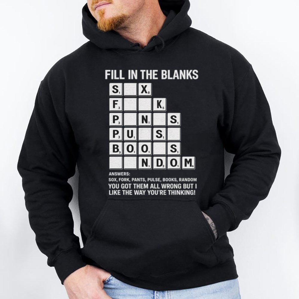 Fill In The Blanks Shirt 2
