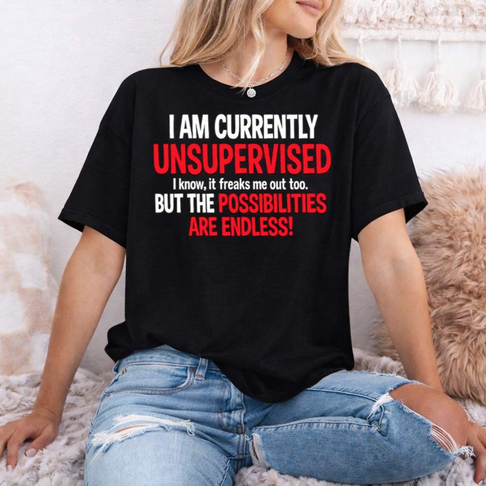 I M Currently Unsupervised Novelty 47 T Shirt