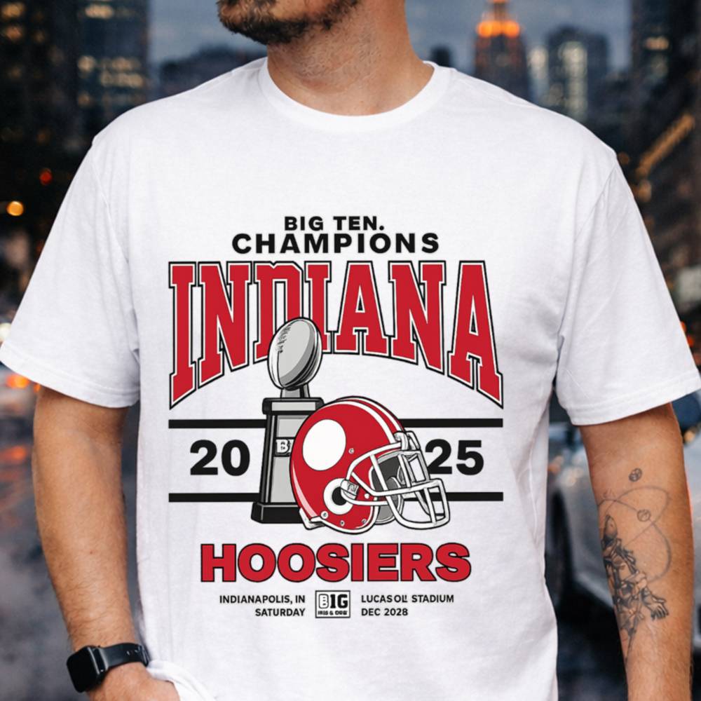 Indiana Hoosiers Big Ten Champions T-Shirt