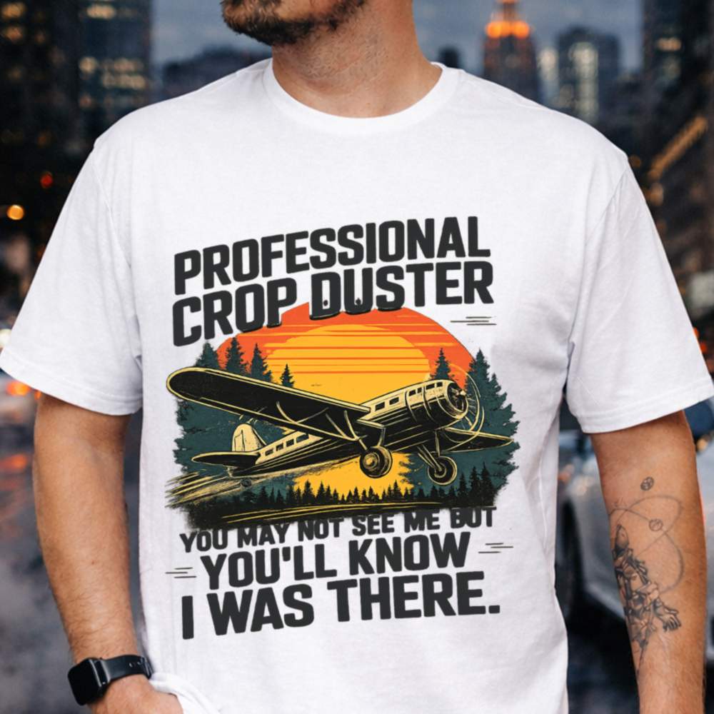 Professional Crop Duster T-Shirt for Men