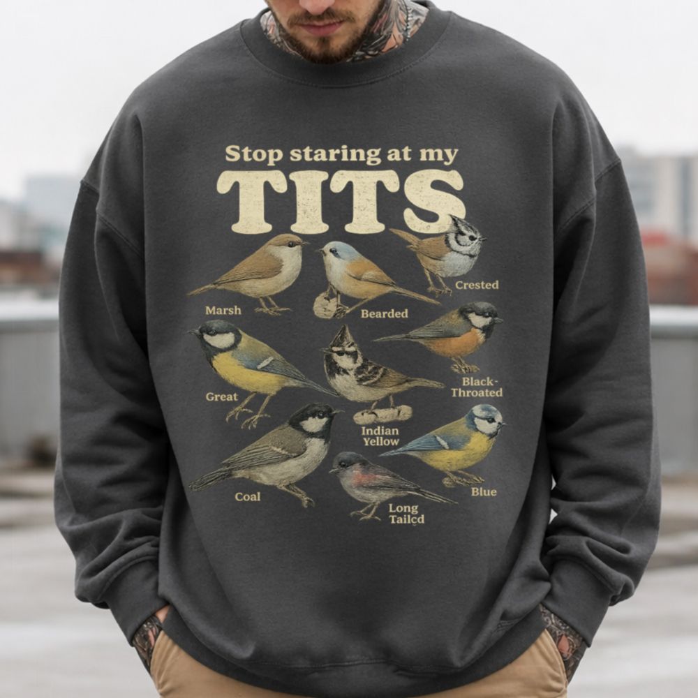 Stop Staring At My Tits Shirt 9