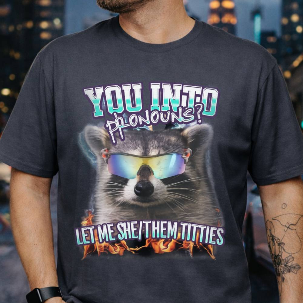 She/They Pronouns T-Shirt