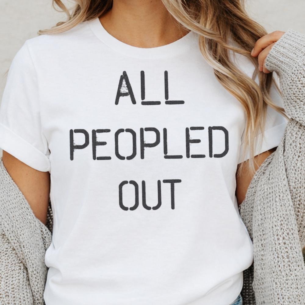 Funny Introvert Blunt Social Boundary Setting T-Shirt