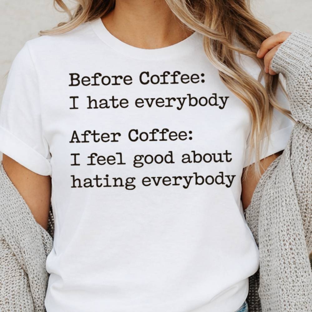 sarcastic introvert caffeine-dependent mood swing t-shirt