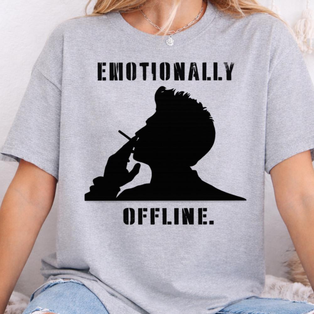 Emotionally Offline Inappropriate Shirts For Introverts 8