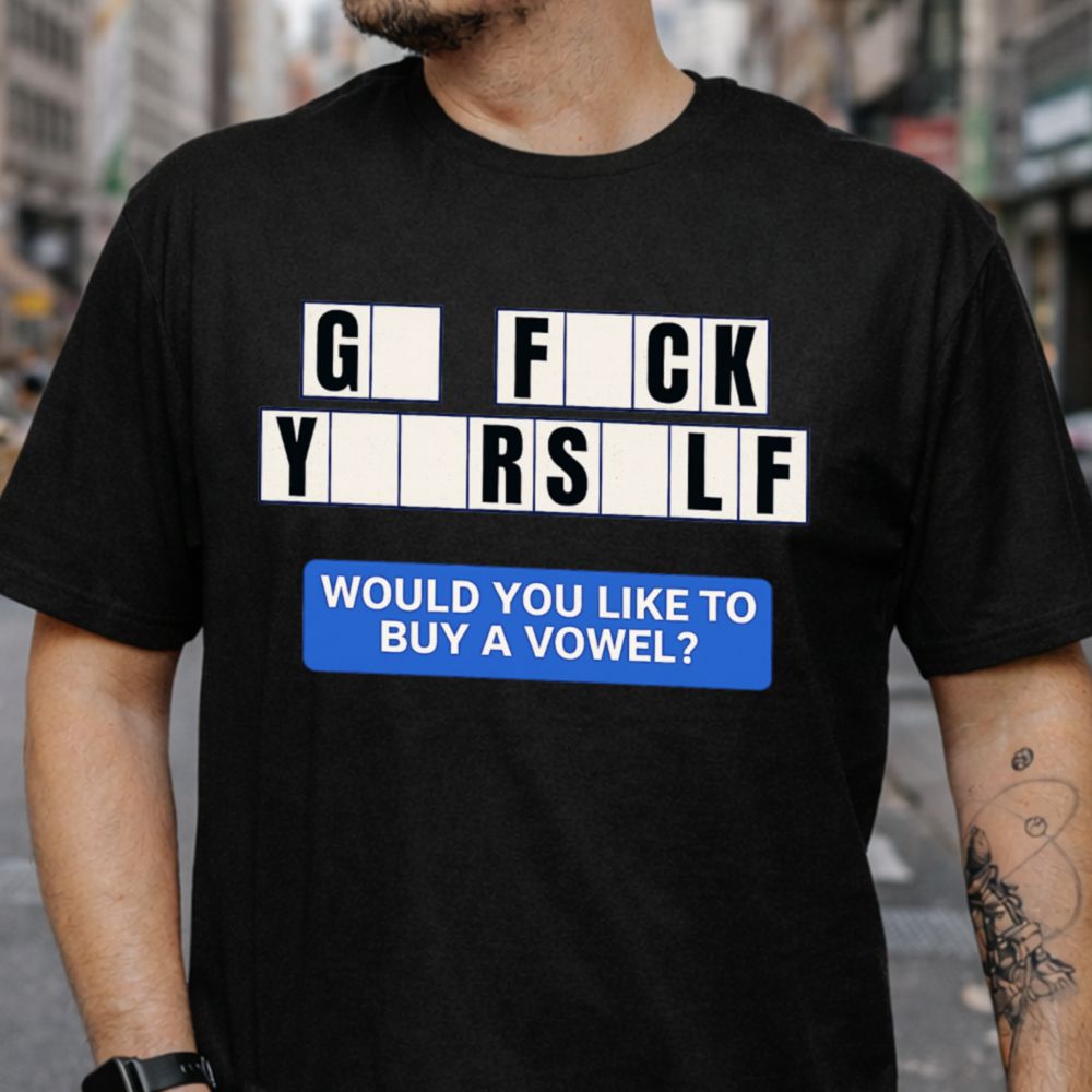 Sarcastic Dark Humor Wordplay Insult Puzzle T-Shirt