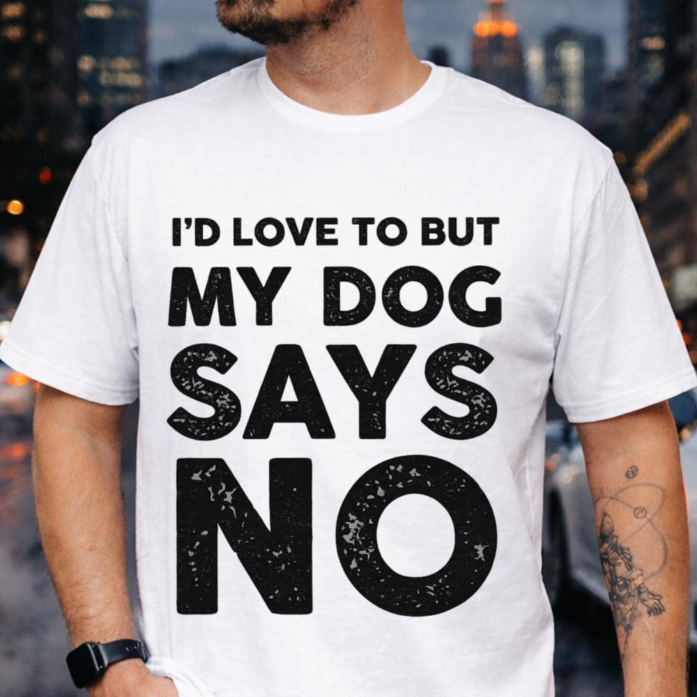 Funny Introvert Dog Attitude T-Shirt