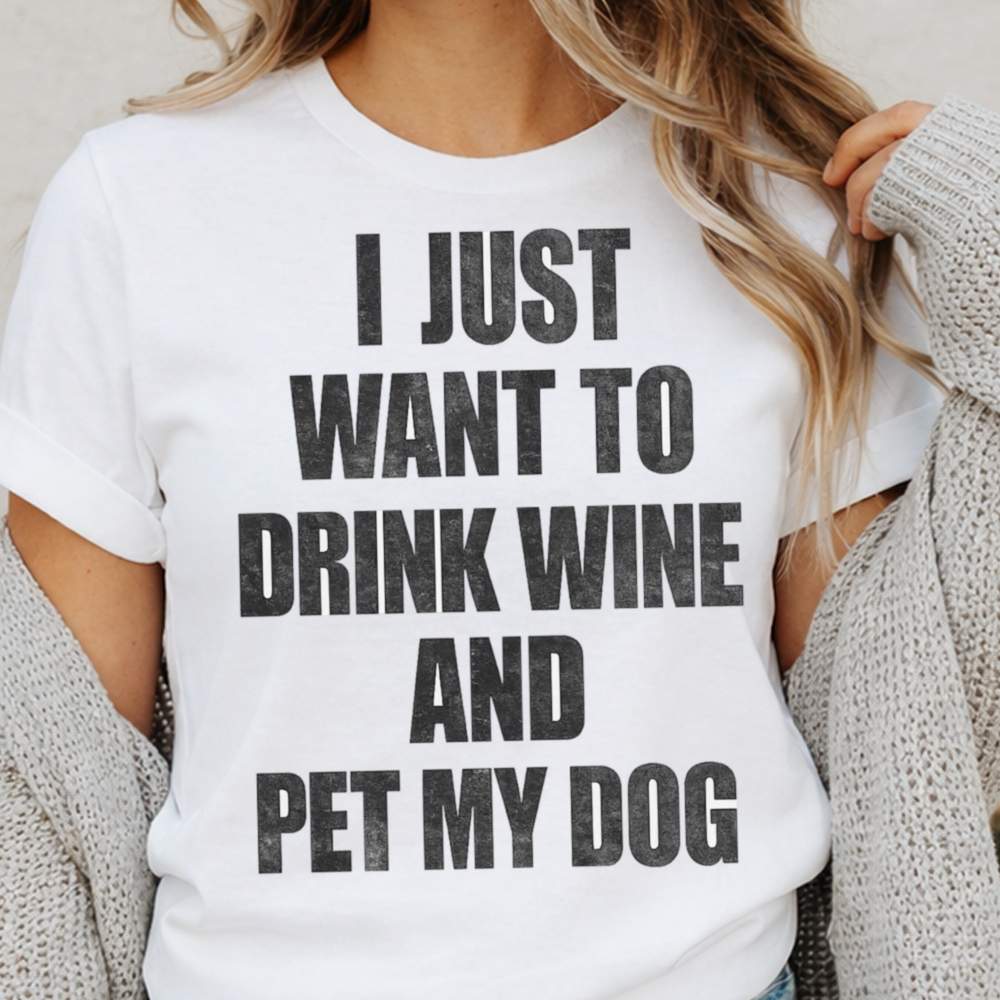 Dark Humor Introvert Pet Preference T-Shirt