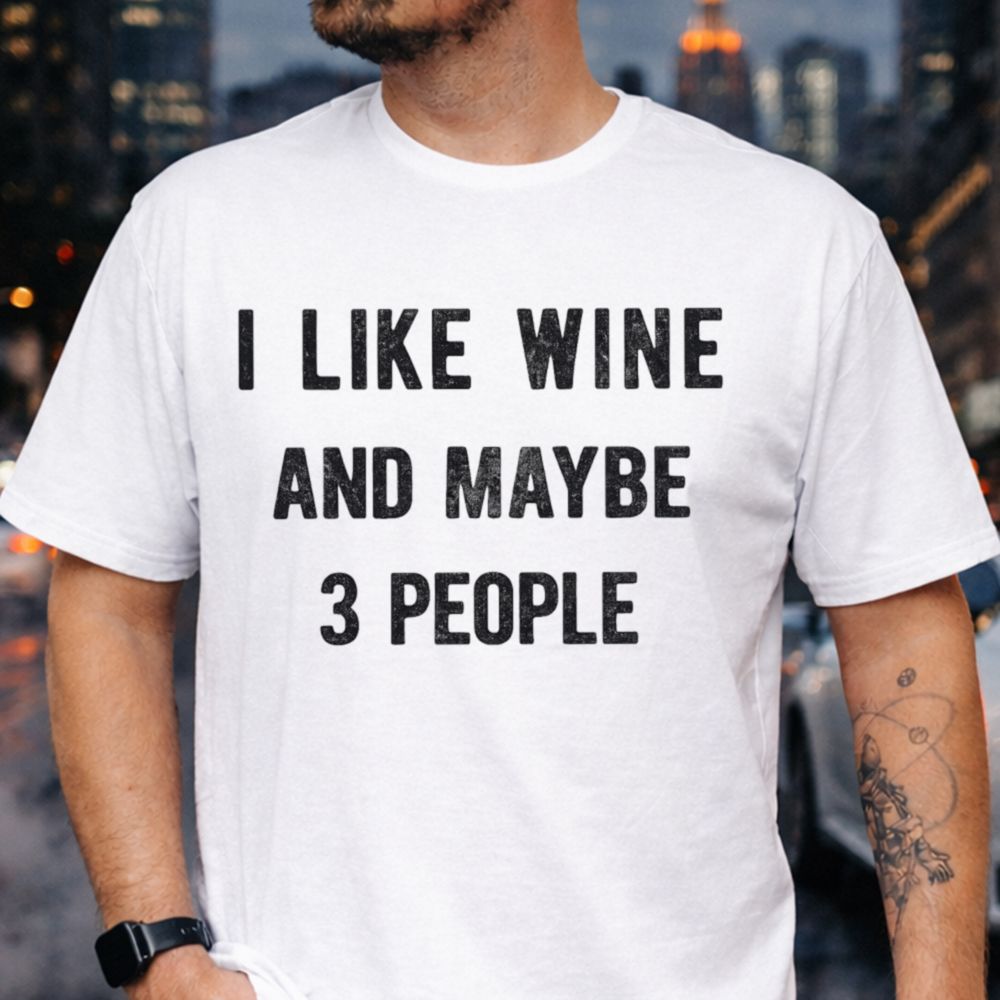 Sarcastic Introvert Social Preference Hierarchy T-Shirt