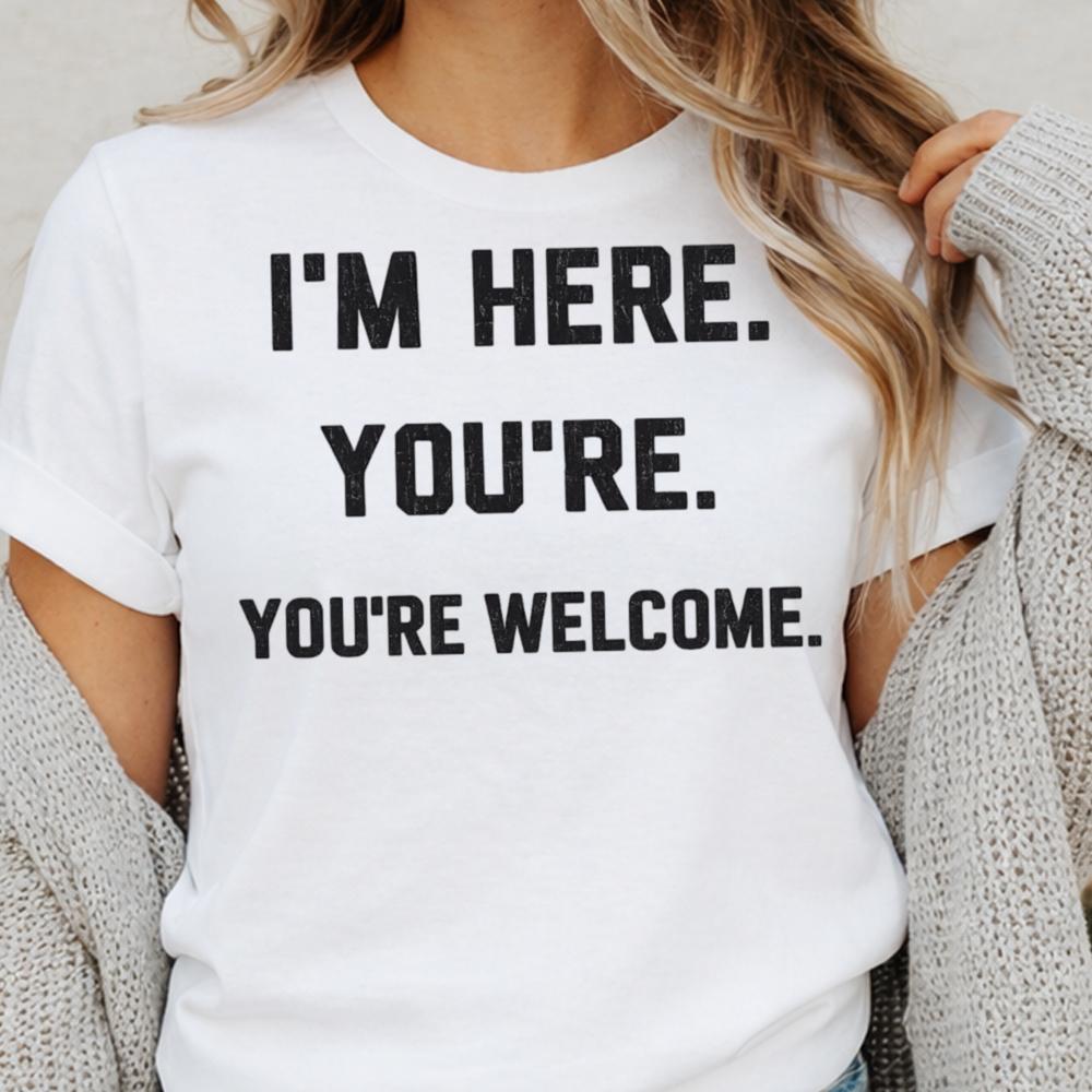 Funny Introvert Reluctant Presence T-Shirt