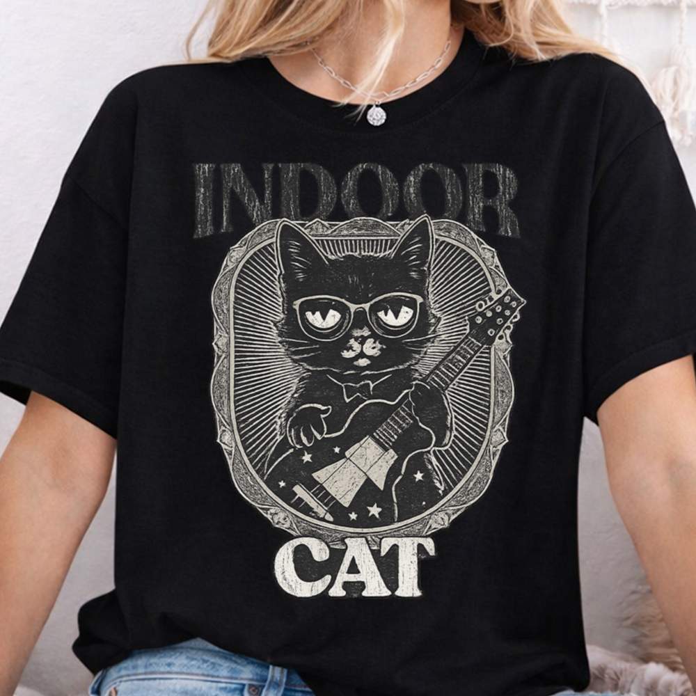 Indoor Cat Inappropriate Shirts For Introverts 4