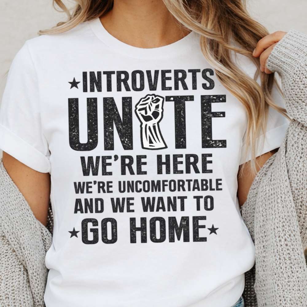 Sarcastic Introvert Social Discomfort T-Shirt
