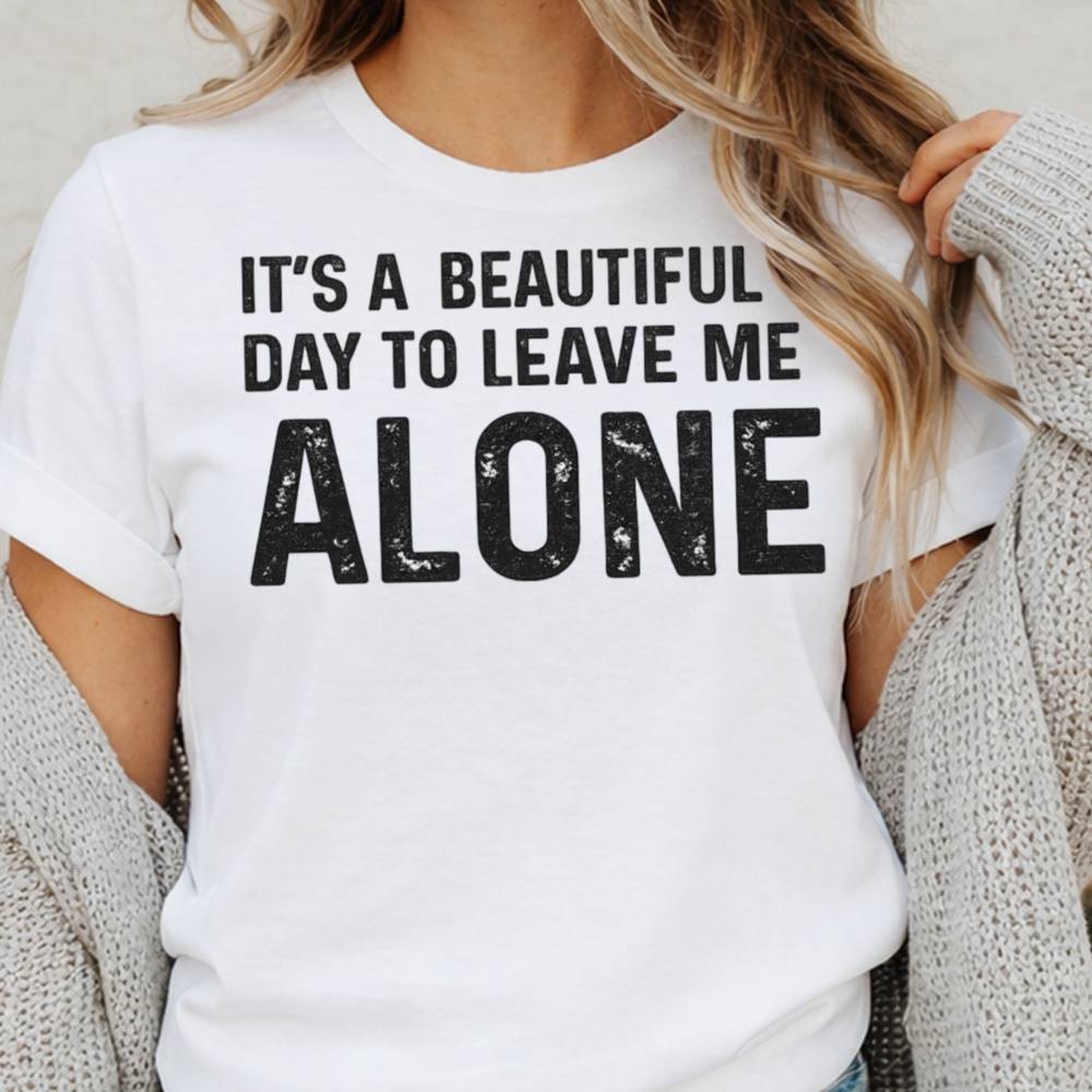 Funny Introvert Solitude Preference T-Shirt