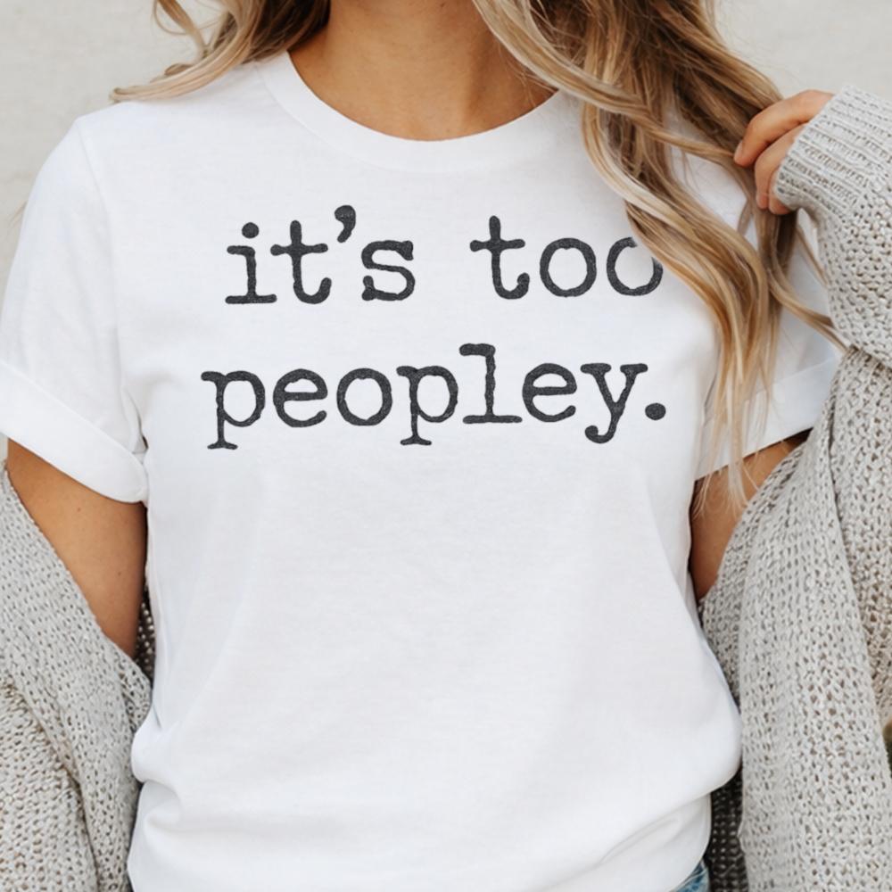 Funny Introvert Dry Social Reality Observation T-Shirt