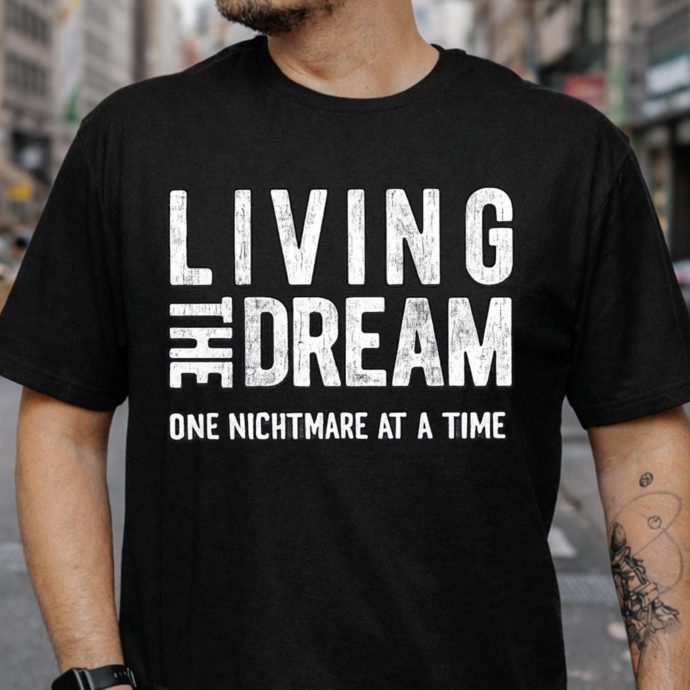 Dark Introvert Social Exhaustion T-Shirt