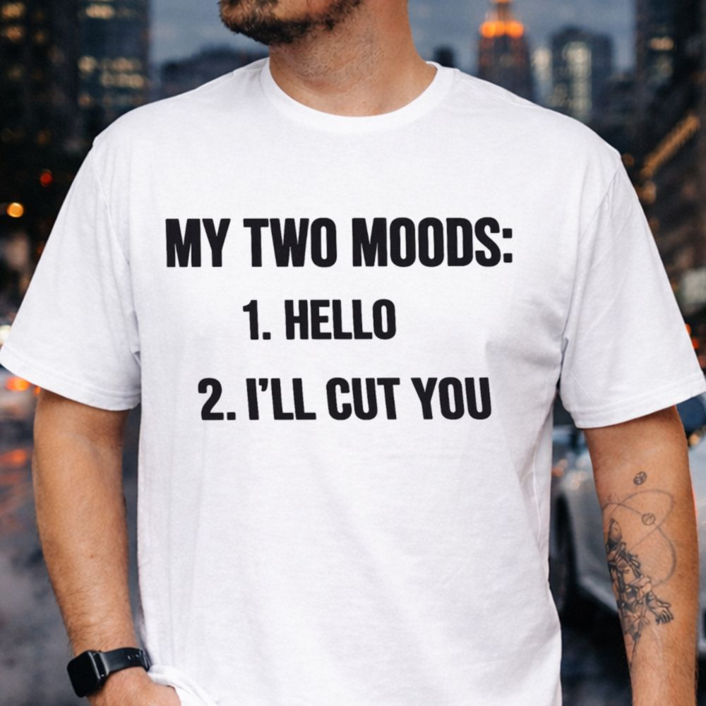 Sarcastic Introvert Mood Swing T-Shirt