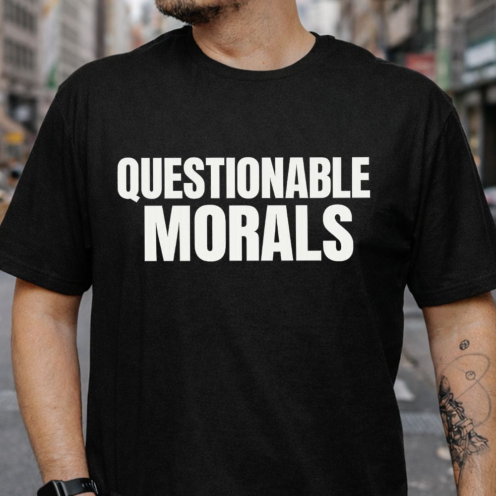 Savage Dark Humor Moral Irony T-Shirt
