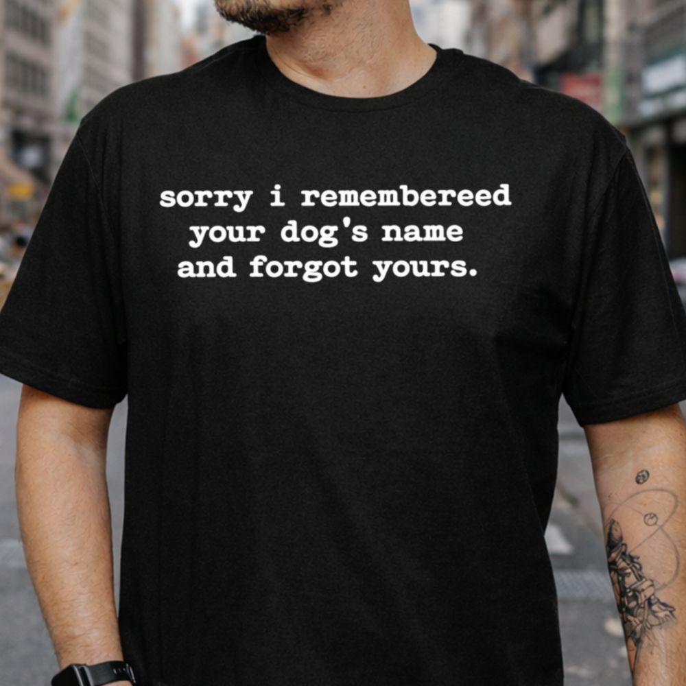 Funny Introvert Dog Lover T-Shirt