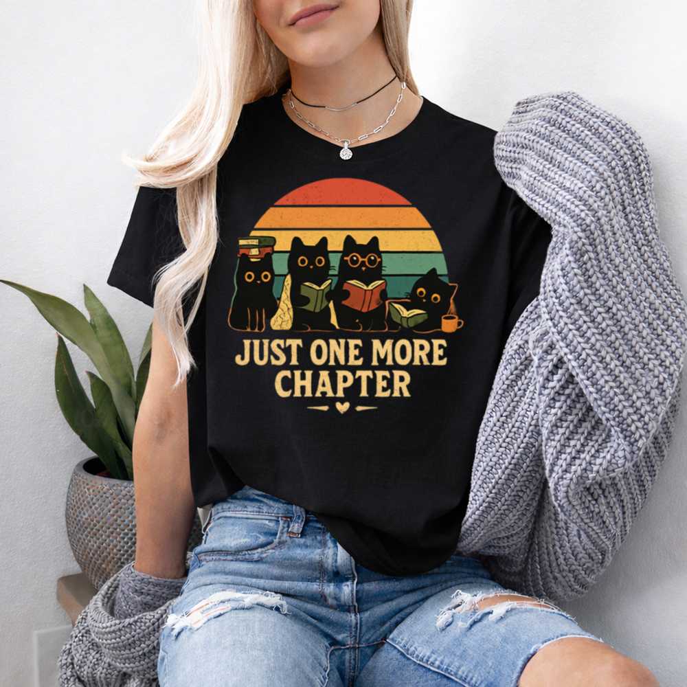 Bookish Cats T Shirt Perfect For