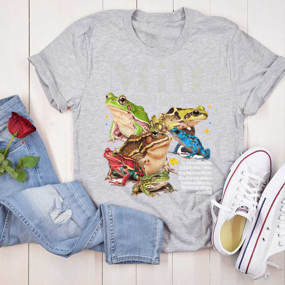 Funny Frog T Shirt Perfect For Humor Lovers