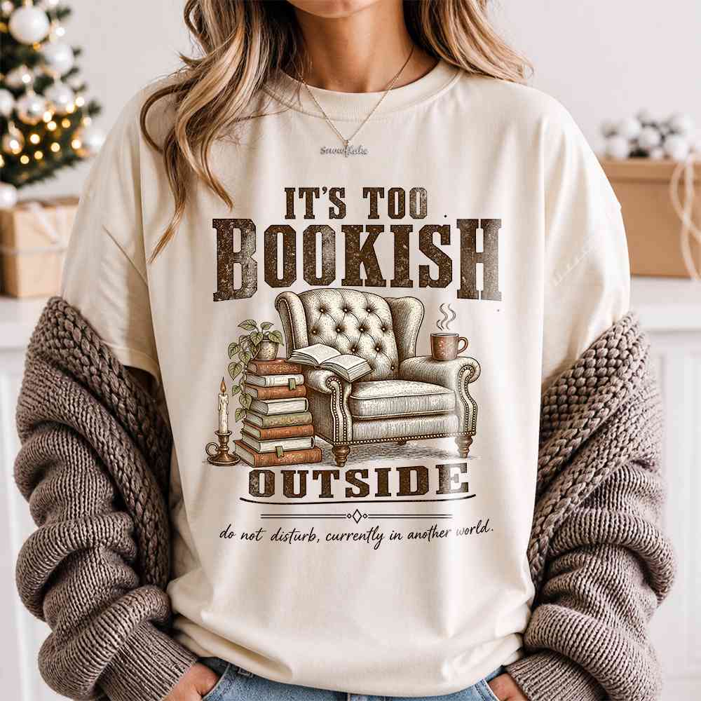 Bookish Introvert T-Shirt – Funny Gift for Book Lovers