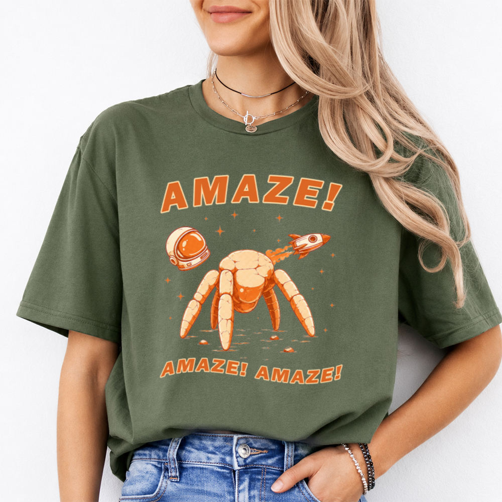 Amaze Grace Rocky Save Stars Shirt – Sci-Fi Friendship Graphic Tee Image 5 Amaze Grace Rocky Save Stars Shirt – Sci-Fi Friendship Graphic Tee 5