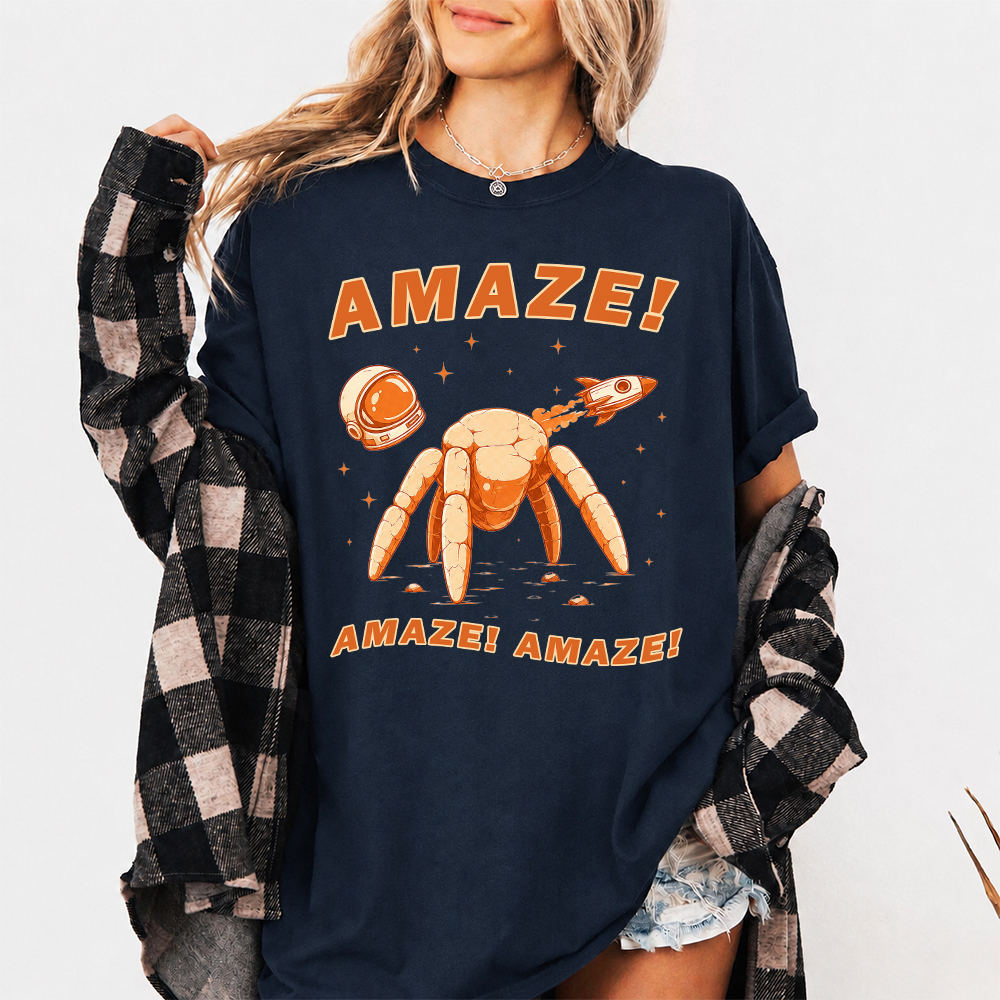 Amaze Grace Rocky Save Stars Shirt – Sci-Fi Friendship Graphic Tee Image 6 Amaze Grace Rocky Save Stars Shirt – Sci-Fi Friendship Graphic Tee 6