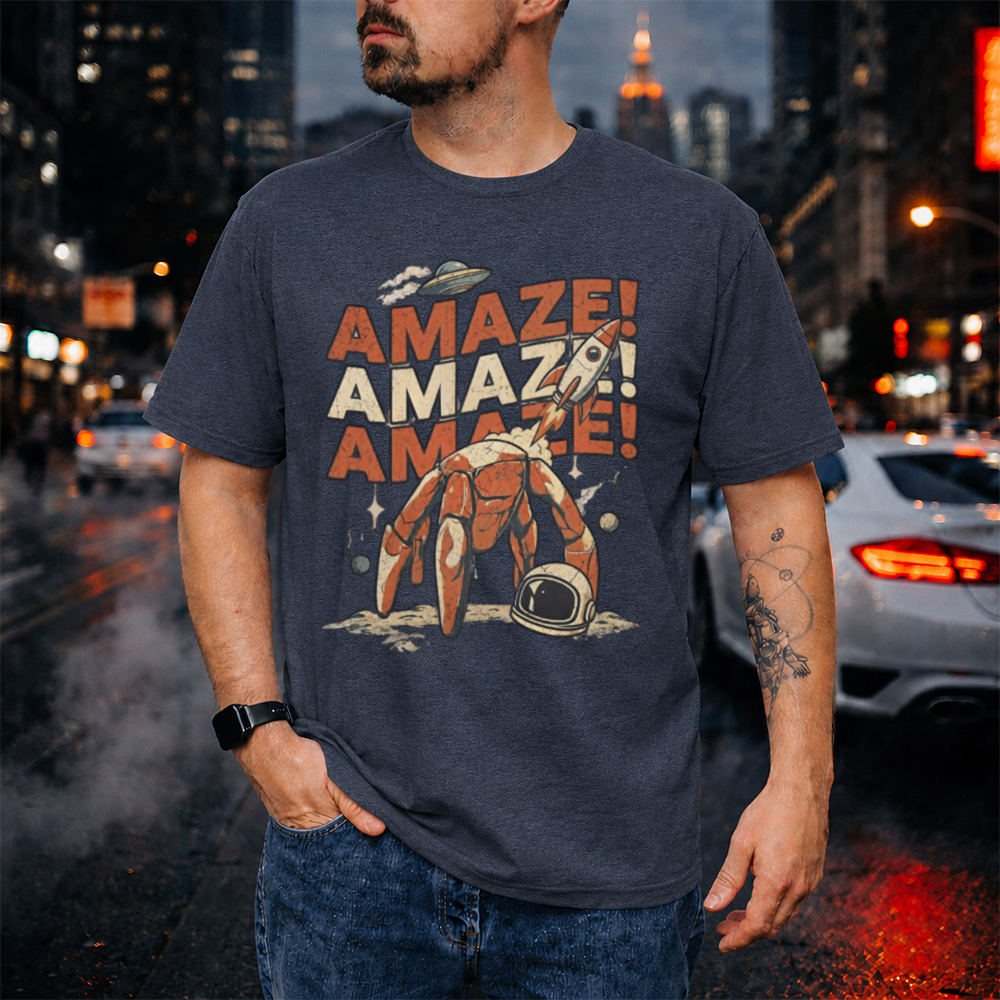 Amaze Rocket Rocky Shirt – Project Hail Mary Rocky Sci-Fi Book Fan Tee Image 3 Amaze Rocket Rocky Shirt - Project Hail Mary Rocky Sci-Fi Book Fan Tee 3