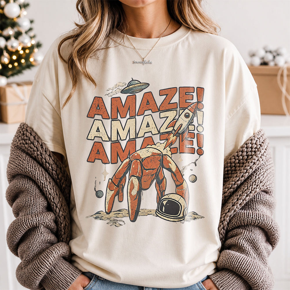 Amaze Rocket Rocky Shirt – Project Hail Mary Rocky Sci-Fi Book Fan Tee Image 4 Amaze Rocket Rocky Shirt - Project Hail Mary Rocky Sci-Fi Book Fan Tee 4