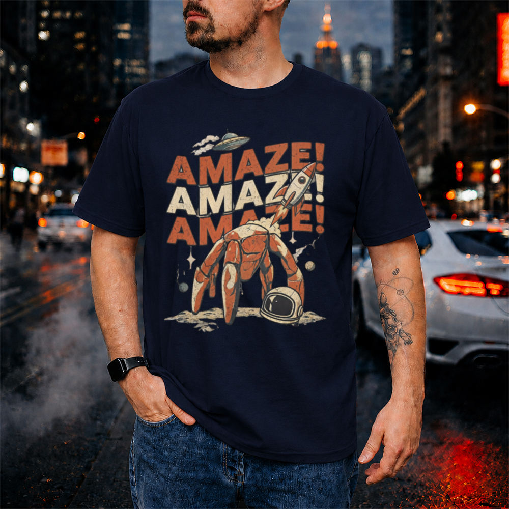 Amaze Rocket Rocky Shirt – Project Hail Mary Rocky Sci-Fi Book Fan Tee Image 5 Amaze Rocket Rocky Shirt - Project Hail Mary Rocky Sci-Fi Book Fan Tee 5