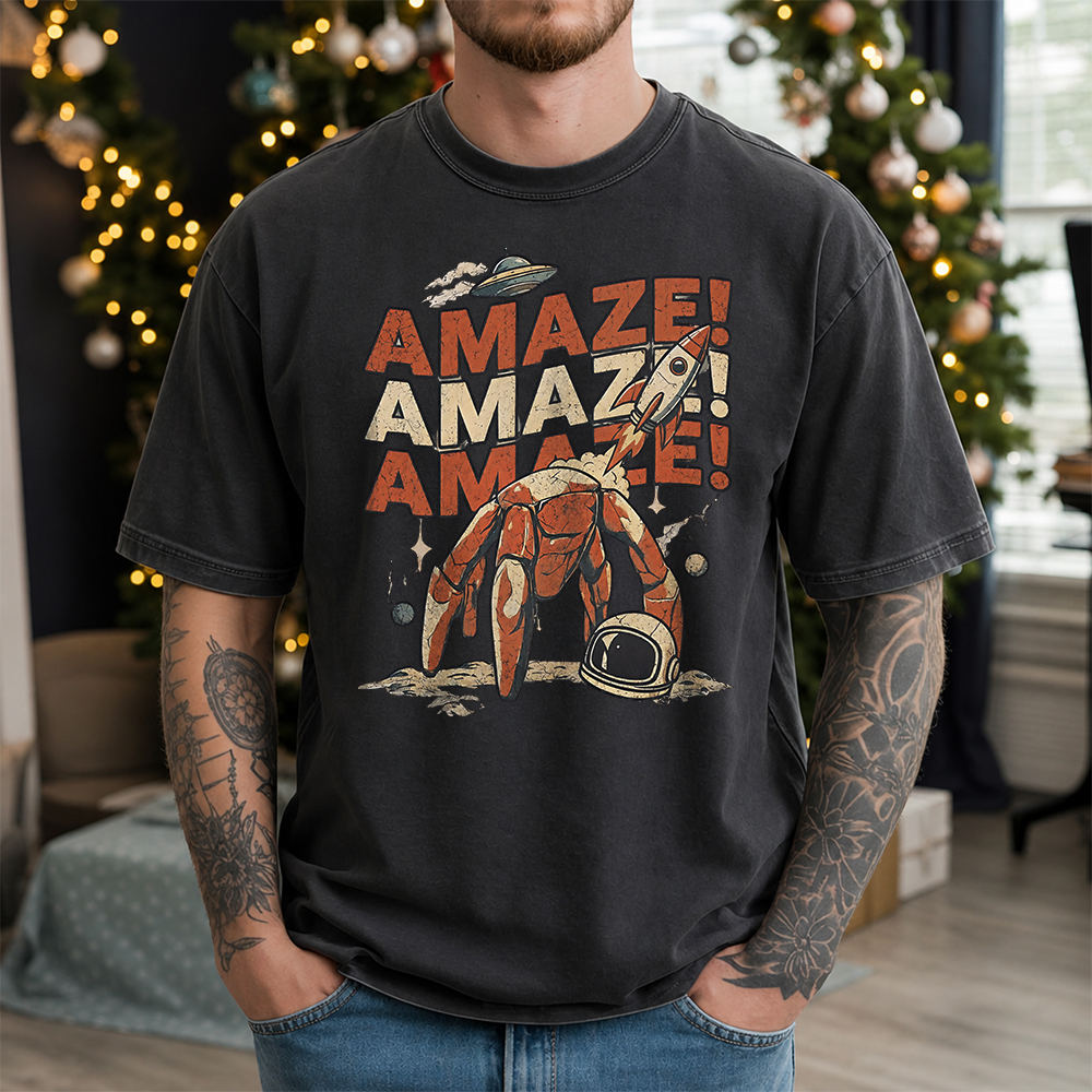 Amaze Rocket Rocky Shirt – Project Hail Mary Rocky Sci-Fi Book Fan Tee Image 6 Amaze Rocket Rocky Shirt - Project Hail Mary Rocky Sci-Fi Book Fan Tee 6