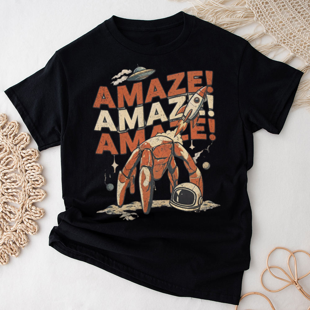 Amaze Rocket Rocky Shirt – Project Hail Mary Rocky Sci-Fi Book Fan Tee Image 7 Amaze Rocket Rocky Shirt - Project Hail Mary Rocky Sci-Fi Book Fan Tee 7