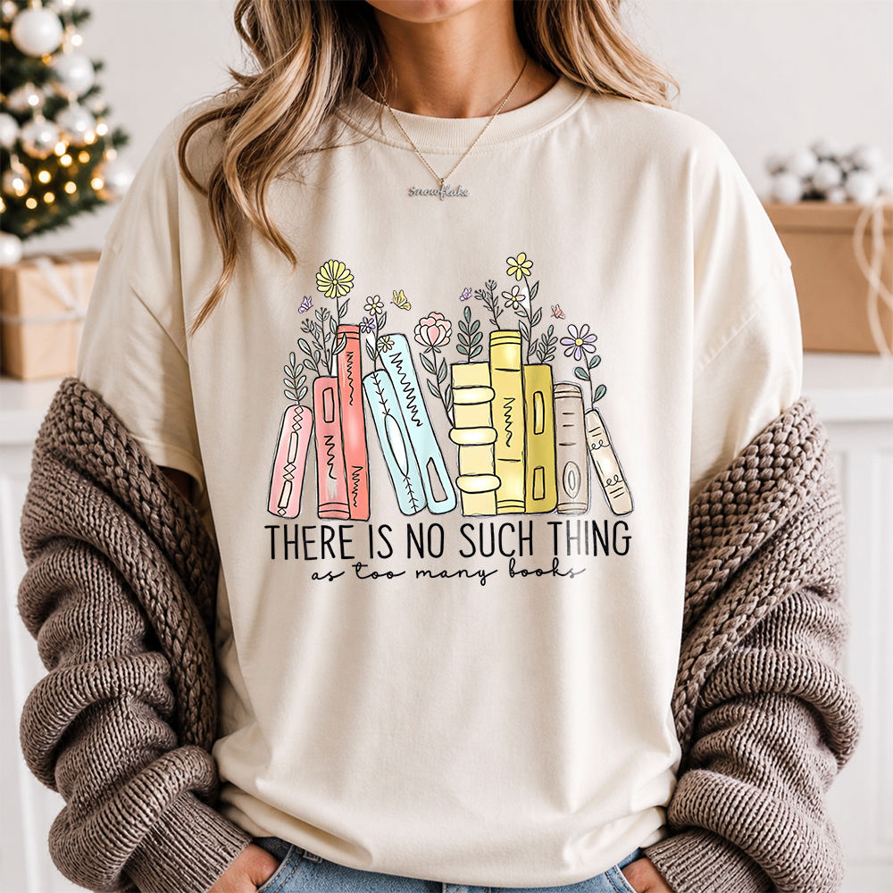 Book Lover Shirt - For Those Who Believe in Endless Stories