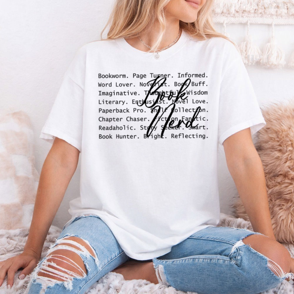 Book Nerd Shirt for Chapter Chasers and Page Turners 2