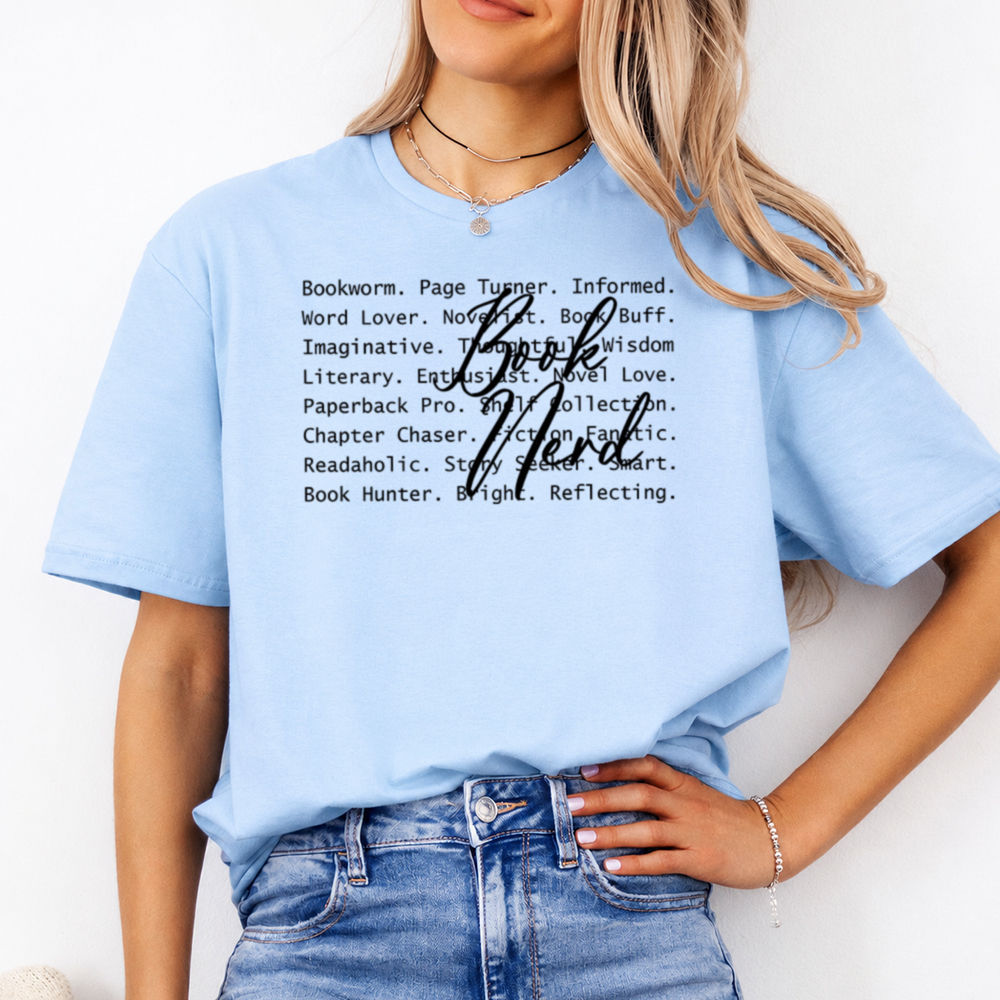Book Nerd Shirt for Chapter Chasers and Page Turners Image 3 Book Nerd Shirt for Chapter Chasers and Page Turners 3