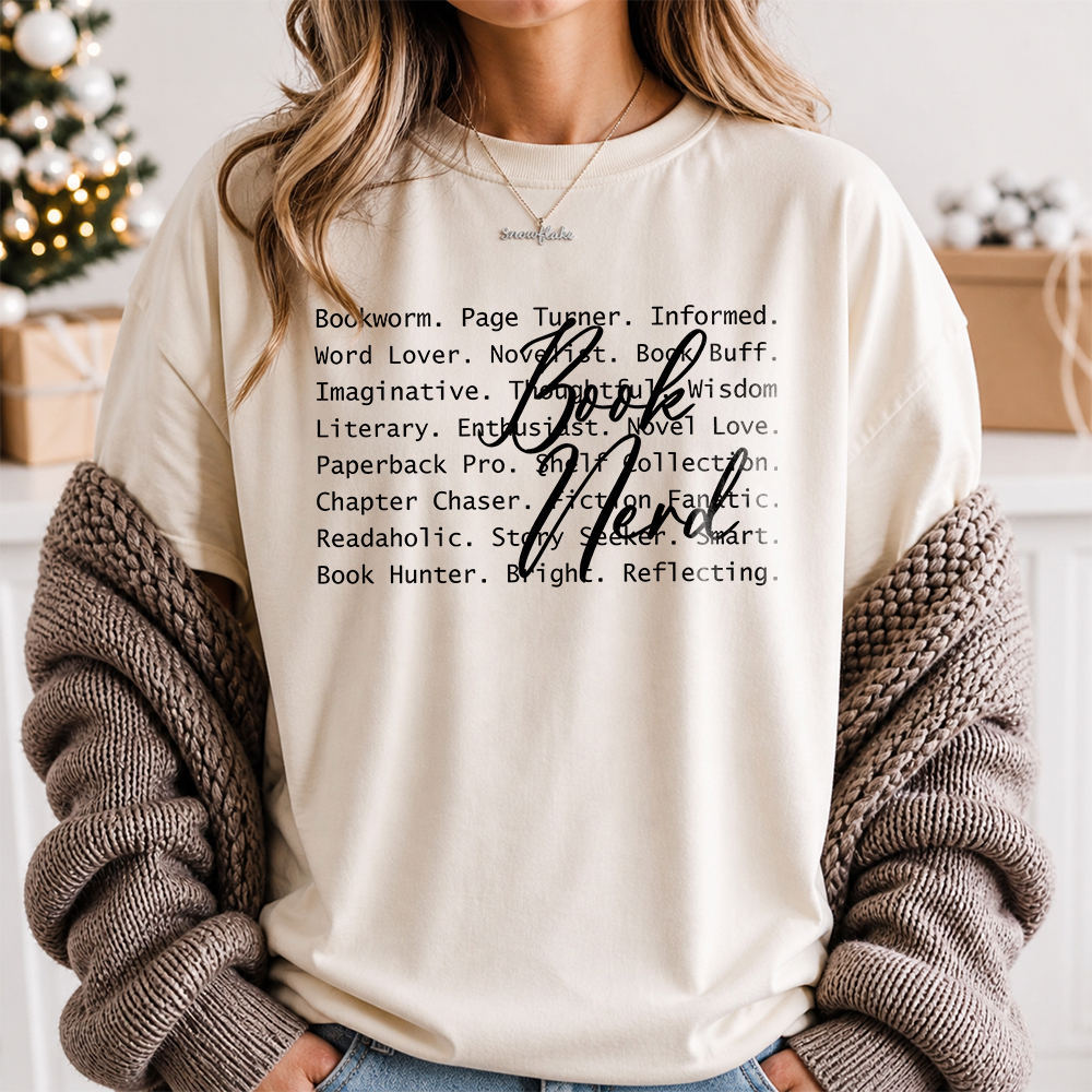 Book Nerd Shirt for Chapter Chasers and Page Turners