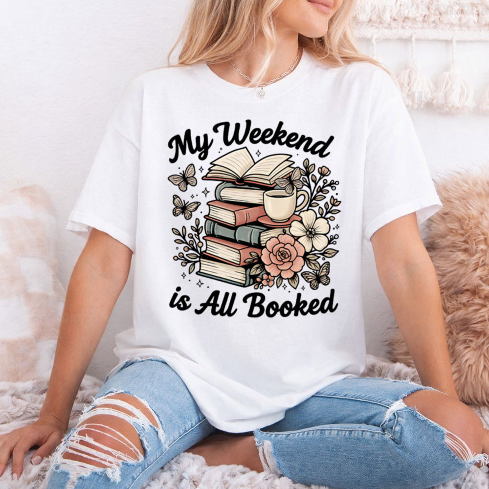 Bookish Book Lover T-Shirt - Books Over People Shirt