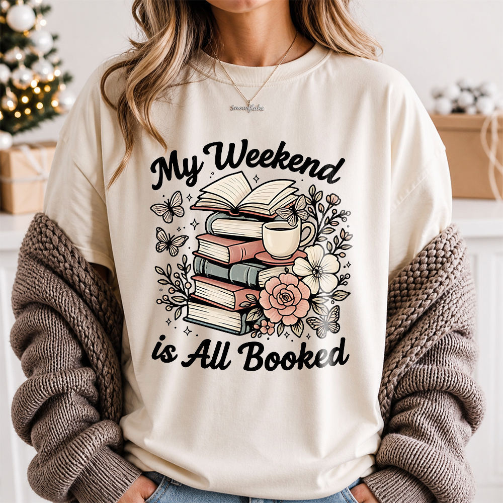 Bookish Book Lover T-Shirt – Books Over People Shirt Image 3 Bookish Book Lover T-Shirt - Books Over People Shirt 3