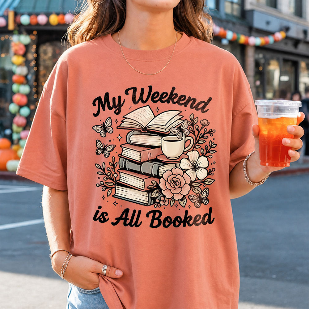 Bookish Book Lover T-Shirt – Books Over People Shirt Image 6 Bookish Book Lover T-Shirt - Books Over People Shirt 6
